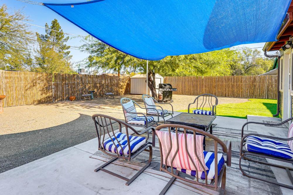 Centrally Located Tucson Home with Fenced-In Yard!